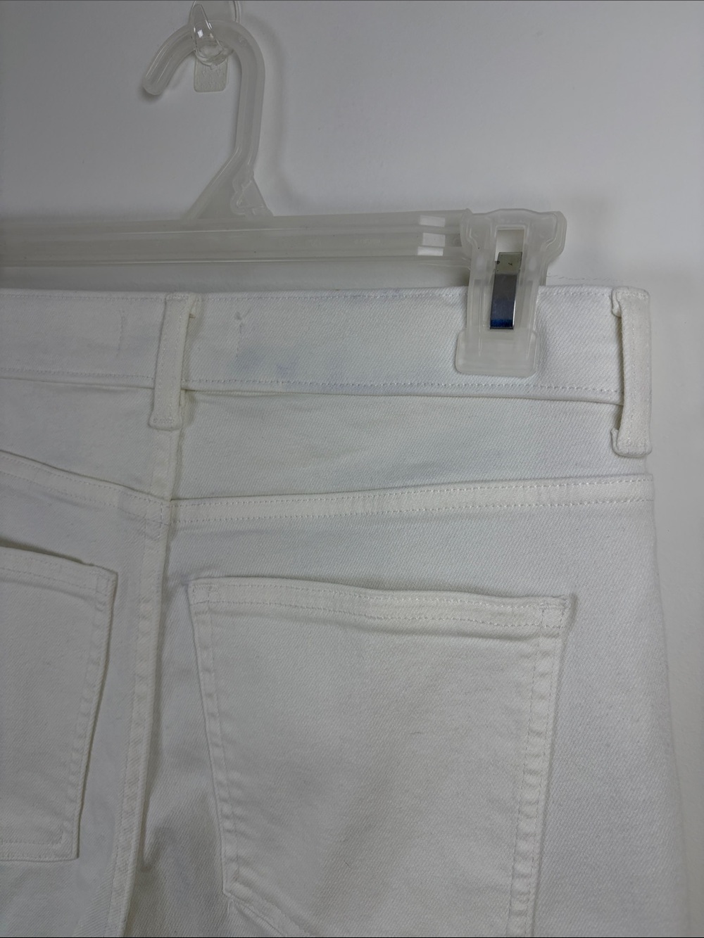 SPANX Lycra Flare High-Rise Jeans- Color: Linen Sz 10 *See Description* NWT Flaw - Picture 11 of 12